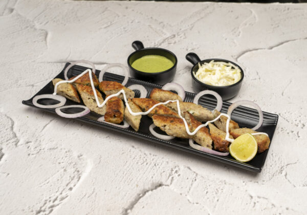 Cheese Chicken Seekh Kabab
