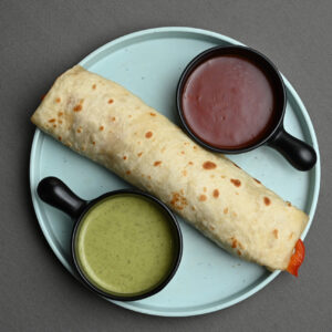 Paneer Tortilla Roll