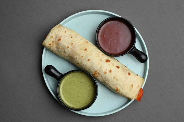 Paneer Tortilla Roll